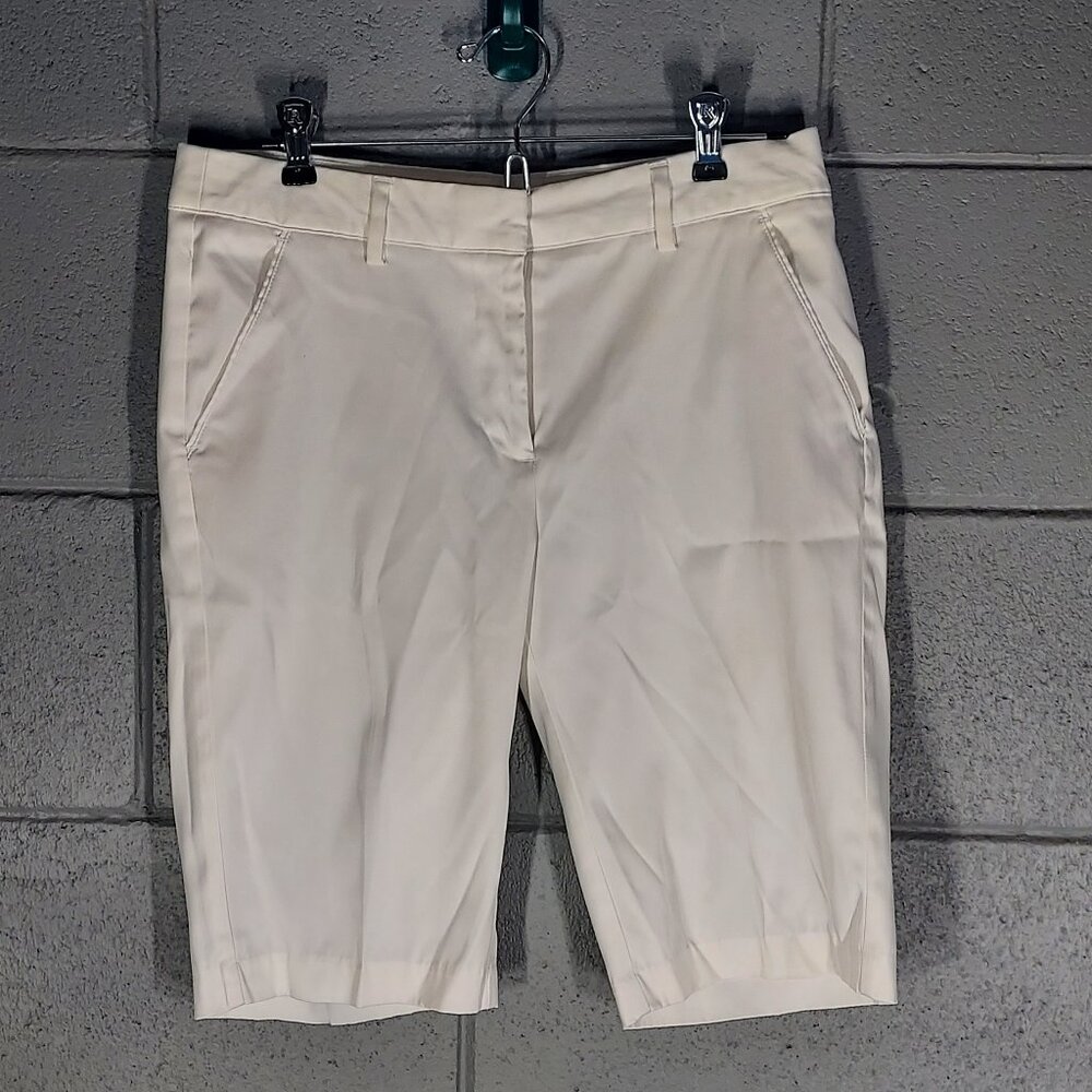 Greg Norman Bermuda Tennis / Golf Shorts - White - Size 4